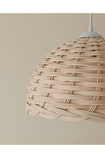 Evsehomes Ea955 Tekli Kırmızı Sarkıt Modern Plastik Bebek-Çocuk Odası Avize
