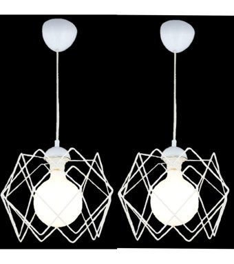 Retro Home Design 6'lı Siyah Küre Modern Metal Salon-Oturma Odası Avize