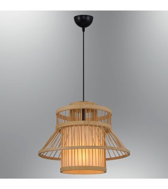 Triolux Tr1V214 Tekli Siyah Modern Alüminyum Salon-Oturma Odası Avize