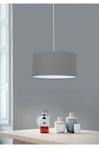 Helestra 26/1514.17/5184 2'li Bej Metal Modern Cam Salon-Oturma Odası Avize