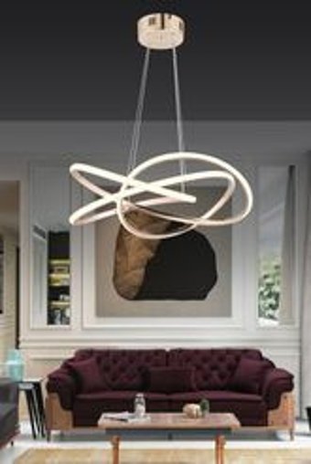 Ladco Aydınlatma A-472-3-Mıx 3'lü Siyah Küre Modern Alüminyum Salon-Oturma Odası Avize