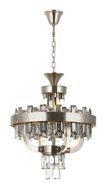 Emg Design Manolya Tekli Bej Pasta Modern Kumaş Bebek-Çocuk Odası Avize