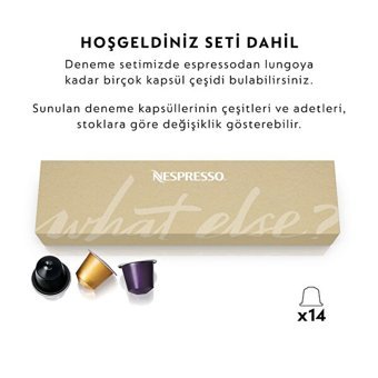 Nespresso C61 Pixie Titan 1260 W Paslanmaz Çelik Tezgah Üstü Kapsüllü Yarı Otomatik Espresso Makinesi Inox