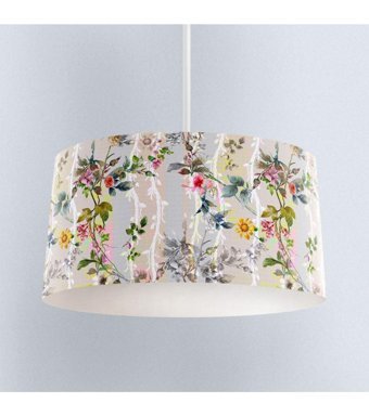 Bambaşka Moda Bmav-003 Tekli Çok Renkli Şapkalı Modern Kumaş Bebek-Çocuk Odası Avize