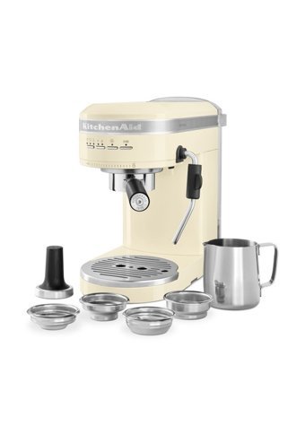 Kitchenaid Artisan Proline 5KES6503EAC 1470 W Tezgah Üstü Kapsülsüz Yarı Otomatik Espresso Makinesi Krem