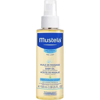 Mustela Avokadolu Nar Çekirdekli Ayçiçek Yağlı Hipoalerjenik Bebek Masaj Yağı 100 ml