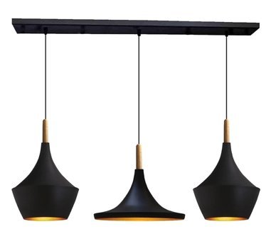 Bambaşka Moda Bmav-116 Tekli Çok Renkli Baskılı Modern Kumaş Bebek-Çocuk Odası Avize
