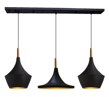 Bambaşka Moda Bmav-116 Tekli Çok Renkli Baskılı Modern Kumaş Bebek-Çocuk Odası Avize
