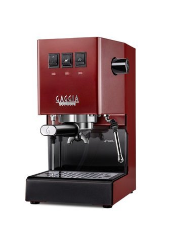 Gaggia RI9480/12 New Classic Pro 2019 1300 W Paslanmaz Çelik Tezgah Üstü Kapsülsüz Yarı Otomatik Espresso Makinesi Kırmızı