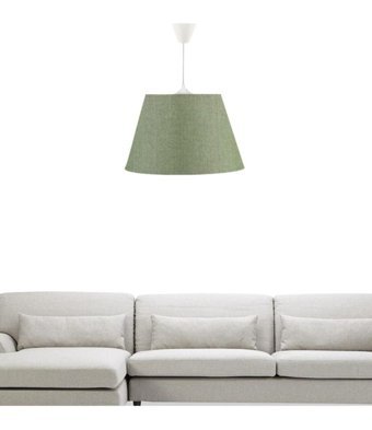 Art&Gift 3'lü Bej Sarkıt Modern Plastik Salon-Oturma Odası Avize