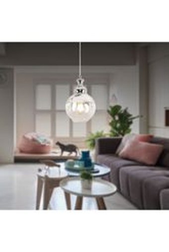 Apliqa Klaus 5'li Altın Metal Modern Metal Salon-Oturma Odası Avize