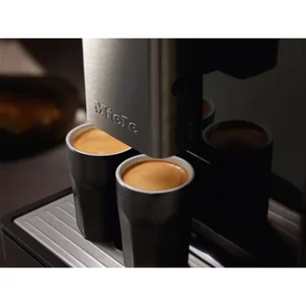 Miele cm 5310 1500 W Paslanmaz Çelik Tezgah Üstü Kapsülsüz Öğütücülü Tam Otomatik Espresso Makinesi Siyah