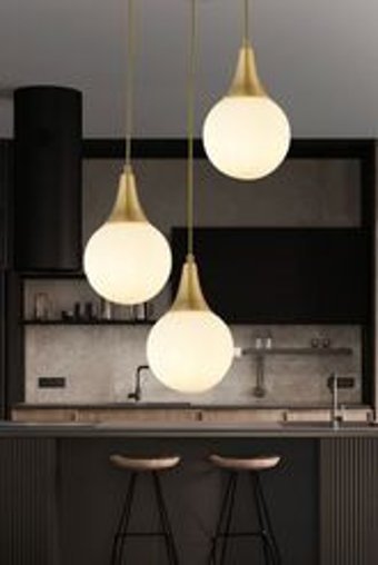Apliqa Damla 2'li Bej Sarkıt Modern Krom Salon-Oturma Odası Avize