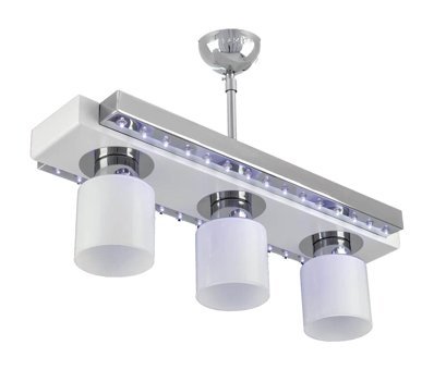 Retro Home Design 2'li Siyah Sarkıt Modern Metal Salon-Oturma Odası Avize