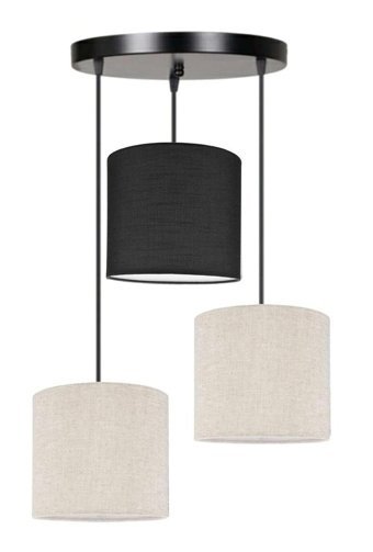 Ladco Aydınlatma Zc-571-1A-S Tekli Siyah Ledli Modern Alüminyum Salon-Oturma Odası Avize