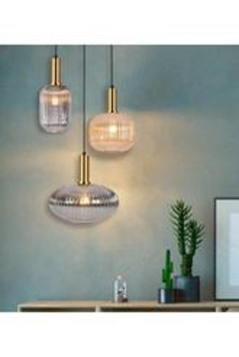 Dekoled Tekli Beyaz Sarkıt Modern Plastik Salon-Oturma Odası Avize