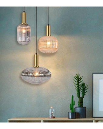 Dekoled Tekli Beyaz Sarkıt Modern Plastik Salon-Oturma Odası Avize