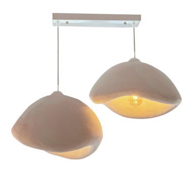 Lucea Legno 3'lü Kahverengi Spot Modern Çelik Salon-Oturma Odası Avize
