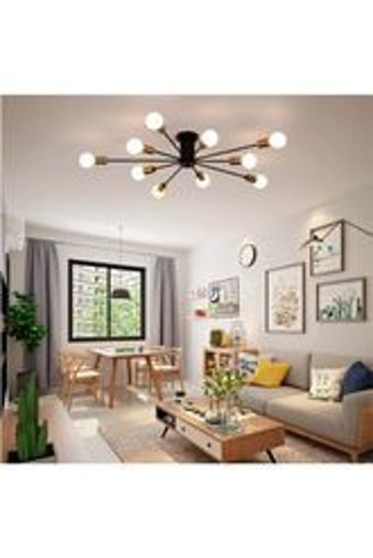 Rscollectıons Tekli Gümüş Metal Modern Krom Salon-Oturma Odası Avize