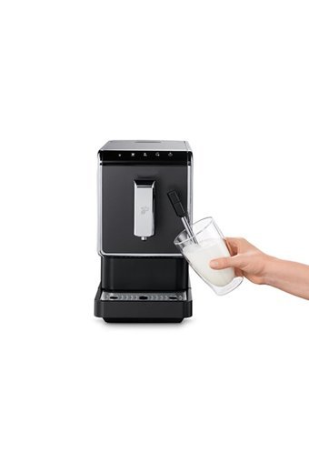 Tchibo 1470 W Paslanmaz Çelik Tezgah Üstü Kapsülsüz Öğütücülü Tam Otomatik Espresso Makinesi Antrasit