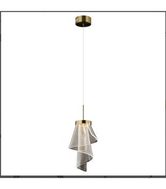 Voxlamp Lighting Solutions Fizzio 6'lı Altın Spot Modern Alüminyum Salon-Oturma Odası Avize