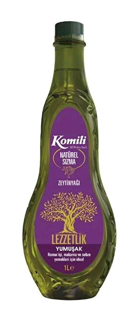Komili Ege Polifenolsüz Soğuk Sıkım Erken Hasat Pet Sızma Zeytinyağı 4x1 lt