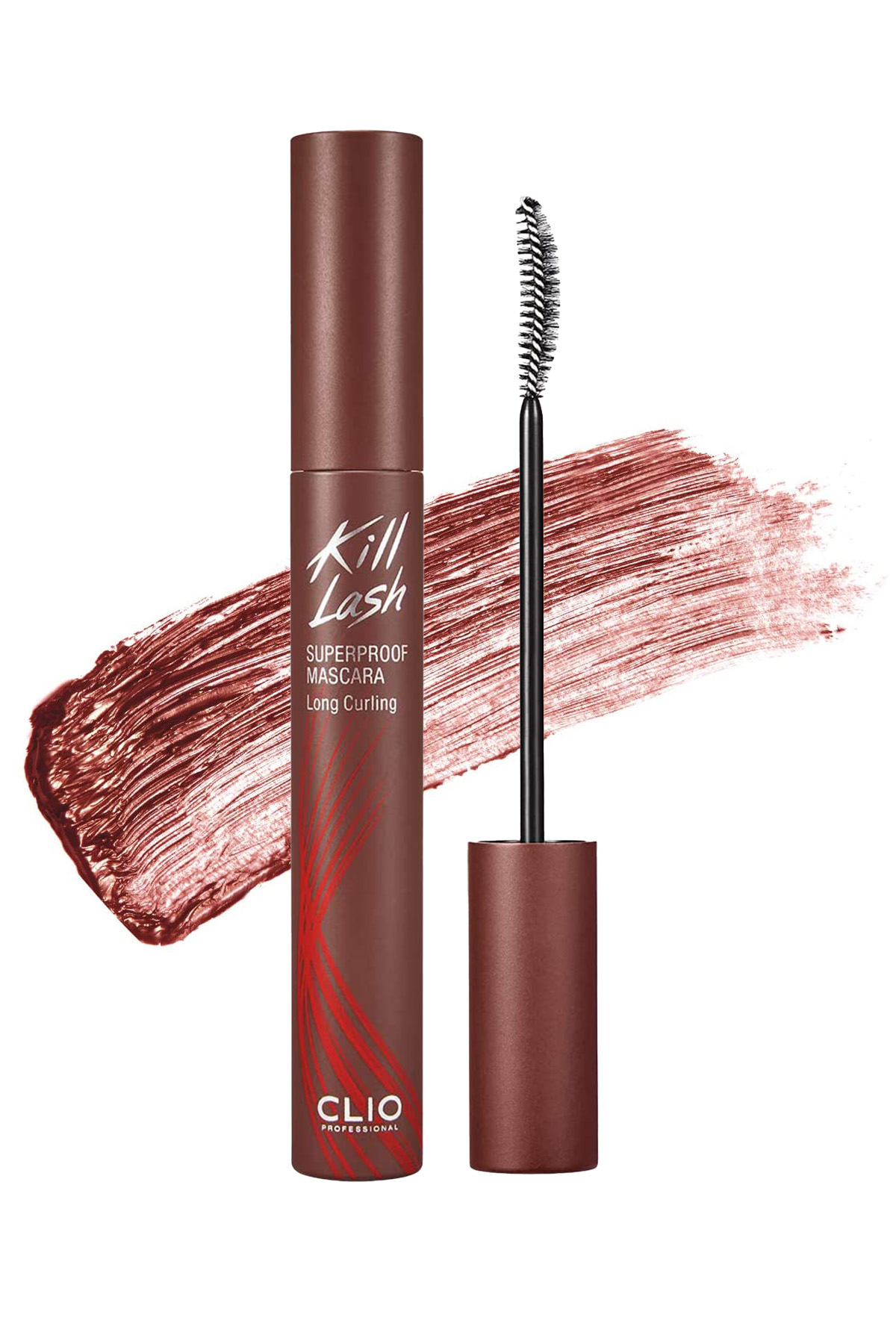 Clio Kill Lash BR02 Rose Brown Uzunluk Veren Suya Dayanıklı Kahverengi Maskara