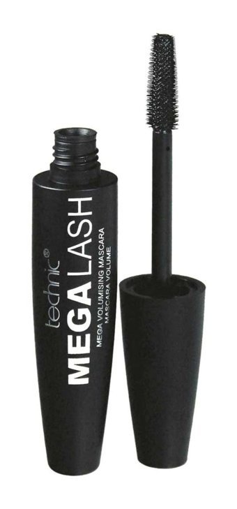 Technic Mega Lash Hacim Veren Suya Dayanıklı Siyah Maskara