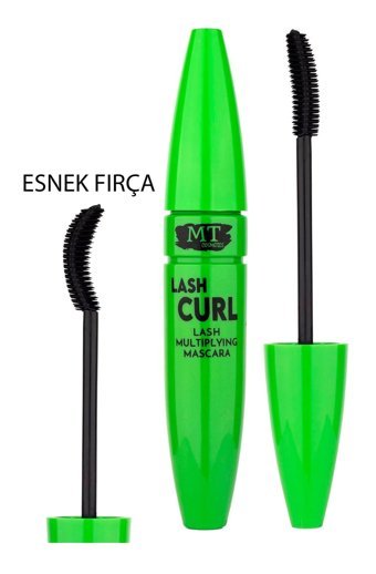 Makeup Time Lash Curl Kıvırma Suya Dayanıklı Siyah Maskara