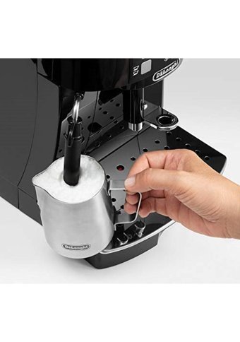 Delonghi Magnıfıca S Smart 1450 W Paslanmaz Çelik Tezgah Üstü Kapsülsüz Öğütücülü Yarı Otomatik Espresso Makinesi Titan