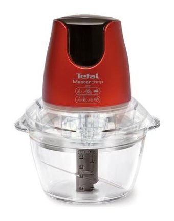 Tefal MB5025 Masterchop 1500 W 500 ml Cam Hazneli Çift Bıçaklı Rondo Kırmızı