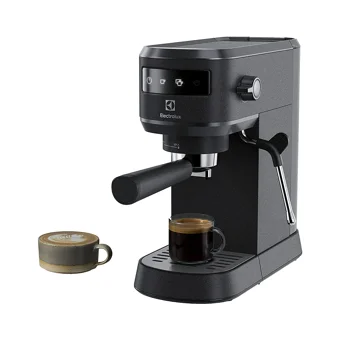 Electrolux E6EC1-6BST Explore 6 1450 W Plastik Tezgah Üstü Kapsülsüz Yarı Otomatik Espresso Makinesi Siyah