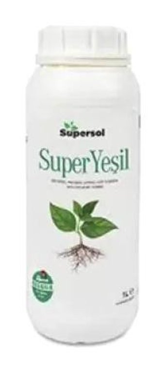 Supersol Super Yeşil Bitki Organik Sıvı Gübre 1 lt
