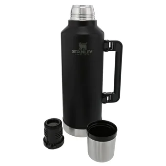 Stanley Klasik Legendary Paslanmaz Çelik 2.3 lt Outdoor Termos Siyah