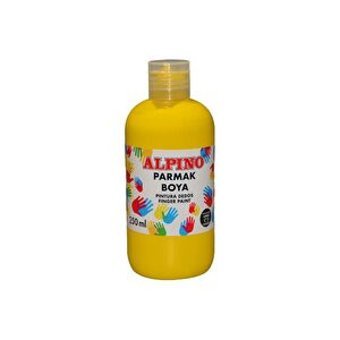 Alpino DD-030070 Yıkanabilir 250 ml Sarı Parmak Boyası