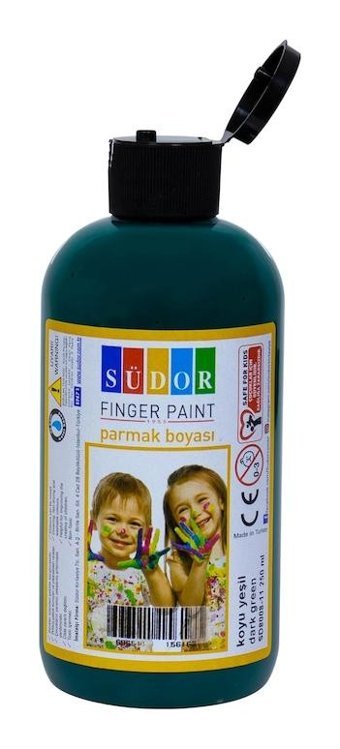 Südor SD8008-11 250 ml Koyu Yeşil Parmak Boyası