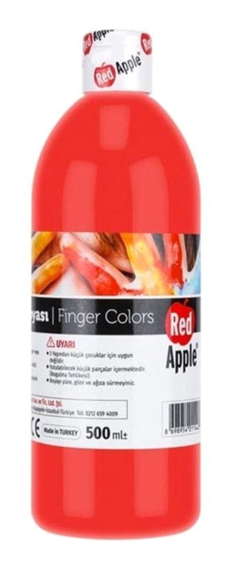 Red Apple 500 ml Kırmızı Parmak Boyası