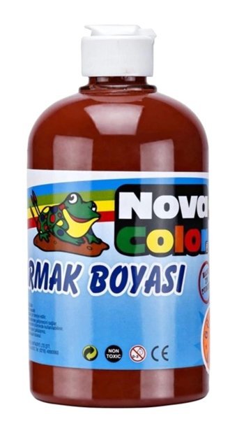 Nova Color Nc-376 500 ml Kahverengi Parmak Boyası