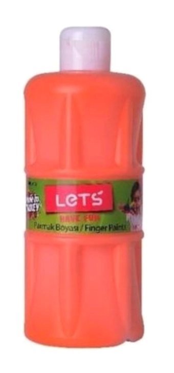 Lets L-5003 500 ml Turuncu Parmak Boyası