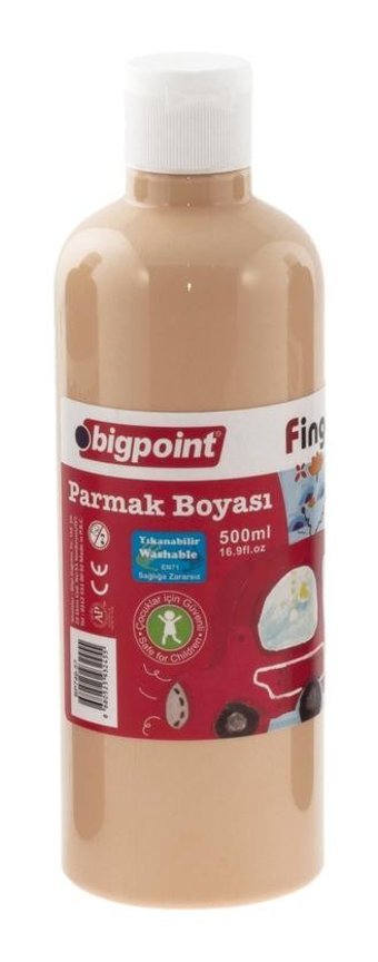 Bigpoint BP749-57 Yıkanabilir 500 ml Ten Rengi Parmak Boyası