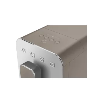 Smeg BCC01TPMEU 50's Style 1350 W Paslanmaz Çelik Tezgah Üstü Kapsülsüz Öğütücülü Yarı Otomatik Espresso Makinesi Bej