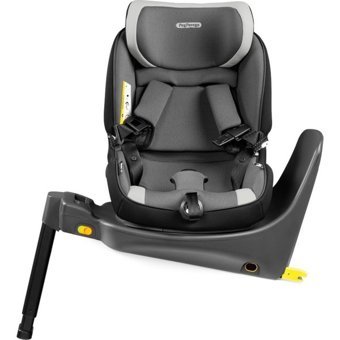 Peg Perego Primo Viaggio Isofixli 360 Derece Dönen 0-18 kg Kapasteli Yükseklik Ayarlı Emniyet Kemerli Çift Yönlü Oto Koltuğu Gri