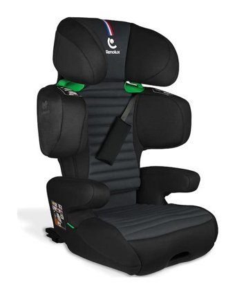Renolux Renofix 2 Softness Isofixli 15-36 kg Kapasteli Adac Sertifikalı Yatabilen Yükseklik Ayarlı Emniyet Kemerli Oto Koltuğu Siyah