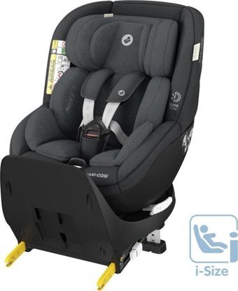 Maxi-cosi Mica Pro Eco Isofixli 360 Derece Dönen 0-18 kg Kapasteli Adac Sertifikalı Yatabilen Emniyet Kemerli Çift Yönlü Oto Koltuğu Gri-Siyah