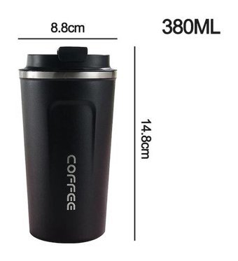 Alibee Tumbler Paslanmaz Çelik Outdoor Termos Siyah