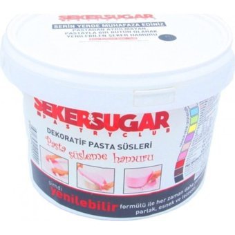 Şeker & Sugar Siyah Şeker Hamuru 2.5 kg