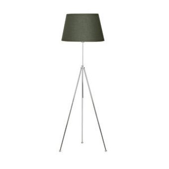 Vinner Noa Metal Ayaklı 3 Ayaklı Konik Lambader 190 cm Haki