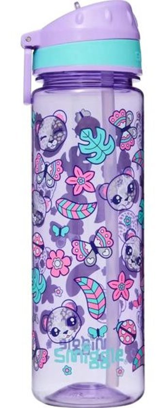 Smiggle Pipetli Mor Okul Çocuk Suluk 650 ml