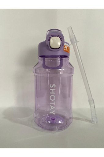 Shotay ST-6289 Pipetli Mor Okul Çocuk Matara 900 ml