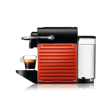Nespresso C61 Pixie 1350 W Paslanmaz Çelik Tezgah Üstü Kapsülsüz Yarı Otomatik Espresso Makinesi Kırmızı